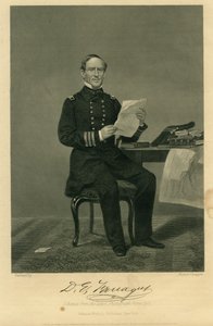 "Adm. David Farragut" (Unión) de Alonzo Chappel