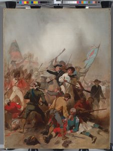 Batalla de Bunker Hill, 17 de junio de 1775, 1859 de Alonzo Chappel