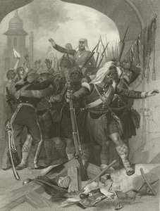 El alivio de Lucknow por Sir Henry Havelock, 1857 de Alonzo Chappel