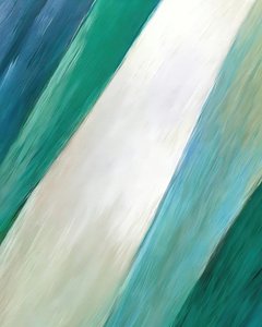 Rayas abstractas en azul y verde de Alpenglow Workshop