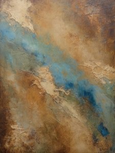 Flujo azul terroso