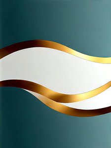 Elegante flujo dorado