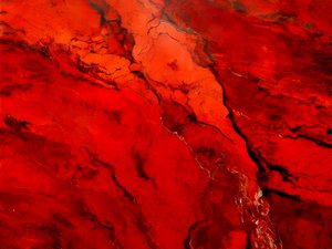 Flujo rojo ardiente