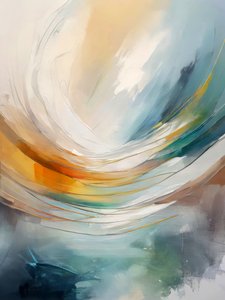 Abstracto costero fluido