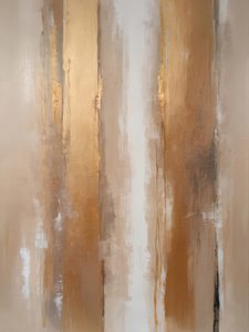 Abstracto vertical dorado