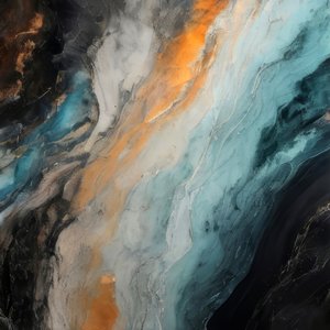 Flujo de mármol oceánico