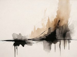 Paisaje abstracto y sereno