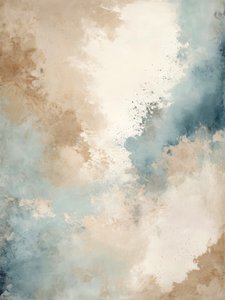 Nubes serenas y terrosas