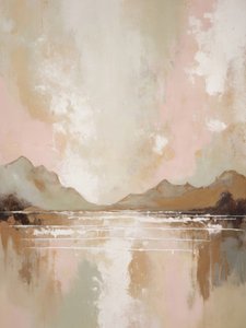 Reflejos serenos de la montaña