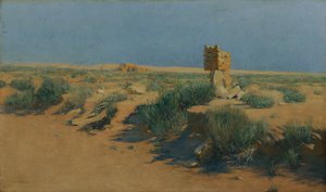 El castillo del desierto de Qusair 