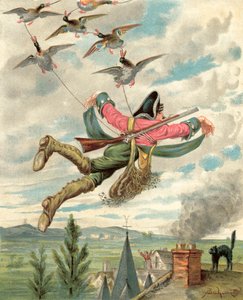 Aventuras del Barón Munchausen de Alphonse Adolphe Bichard