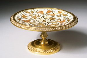 Copa en pedestal de Alphonse Gustave Giroux
