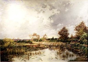 El lago de Alphonse Henri Mazard