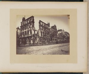 Incendio del restaurante Deffieux (Boulevard Saint-Martin). de Alphonse J. Liébert