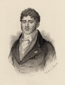 Retrato del Compositor Étienne Nicolas Méhul 1763-1817 de Alphonse Lamotte