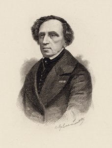 Retrato del compositor Giacomo Meyerbeer 1791-1864, 1875 de Alphonse Lamotte