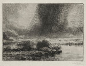 Una tormenta de Alphonse Legros