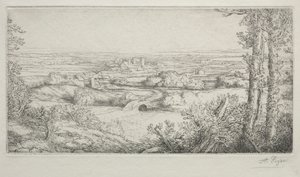 Un Valle en Borgoña de Alphonse Legros