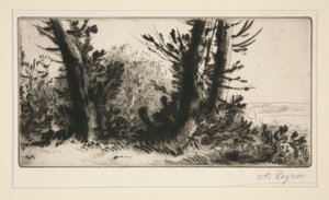 Un campeón de travers (a campo traviesa) de Alphonse Legros