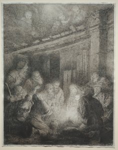 Adoración de los Pastores de Alphonse Legros