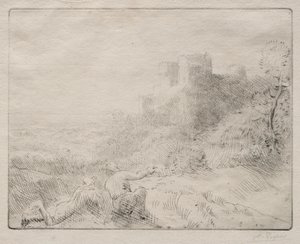 Un viejo castillo de Alphonse Legros