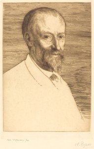 Auguste Poulet-Malassis, segunda placa de Alphonse Legros