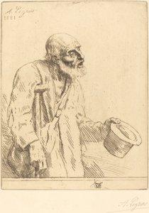 Mendigo (Le mendiant) de Alphonse Legros
