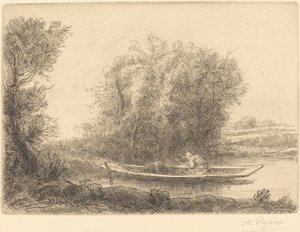 Curva en el río de Alphonse Legros