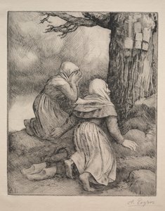 Reverencia ante el Árbol de la Salvación de Alphonse Legros