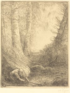 Quemando las hierbas (Le bruleur d