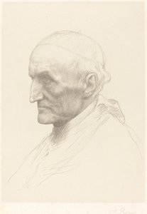 Cardenal Manning, 2ª placa de Alphonse Legros