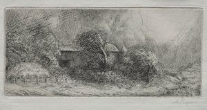 Chailli: efecto de tormenta de Alphonse Legros