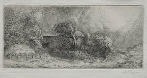 Chailli: efecto de tormenta de Alphonse Legros
