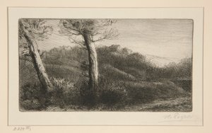 Puesta de sol de Alphonse Legros