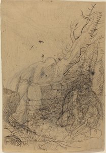 La muerte y el leñador de Alphonse Legros
