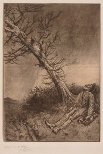Muerte de un vagabundo de Alphonse Legros