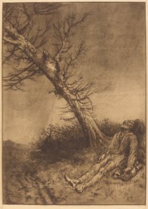 La muerte del vagabundo de Alphonse Legros