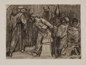 Disciplina en el monasterio de Alphonse Legros