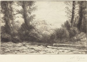 Linde del bosque de Alphonse Legros