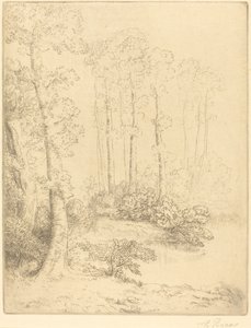 Al borde del agua de Alphonse Legros