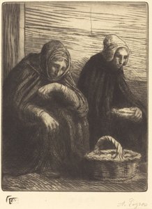 Vendedoras de huevos, 2ª placa (Les marchandes d