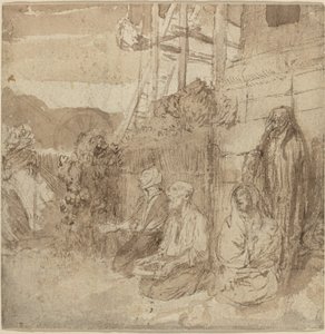 Mendigos ingleses de Alphonse Legros