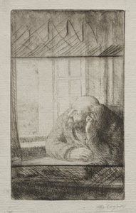 Atardecer en la Ventana de Alphonse Legros