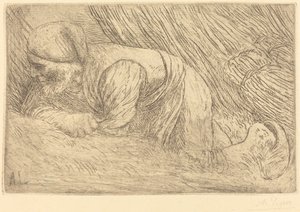 Recolector de leña (Le fagotier) de Alphonse Legros