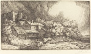 Granja en el monasterio de Alphonse Legros