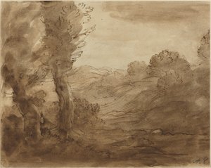 Sendero en Borgoña de Alphonse Legros