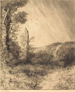 Ráfaga de viento (Le coup de vent) de Alphonse Legros