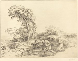 Ráfaga de viento Un coup de vent de Alphonse Legros