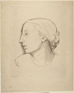 Cabeza de mujer de Alphonse Legros