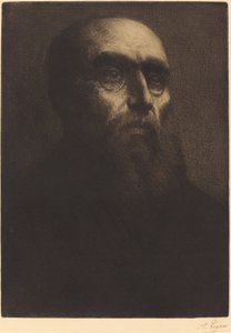Cabeza de un hombre de Alphonse Legros
